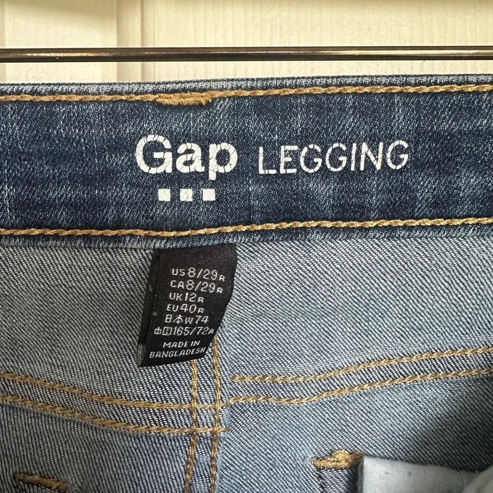 Gap Legging Jeans- size 8 - Picture 6 of 7